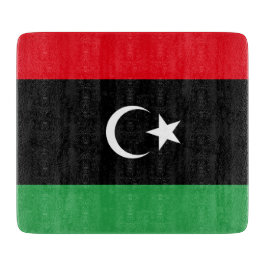 Tabla De Cortar Bandera de Libia
