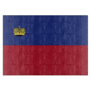 Tabla De Cortar Bandera de Liechtenstein