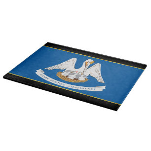 Tabla De Cortar Bandera de Luisiana