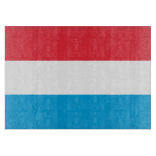 Tabla De Cortar Bandera de Luxemburgo