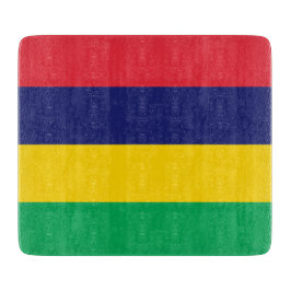 Tabla De Cortar Bandera de Mauricio