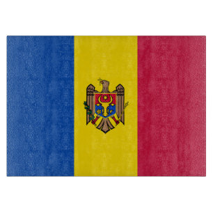 Tabla De Cortar Bandera de Moldavia
