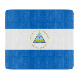 Tabla De Cortar Bandera de Nicaragua