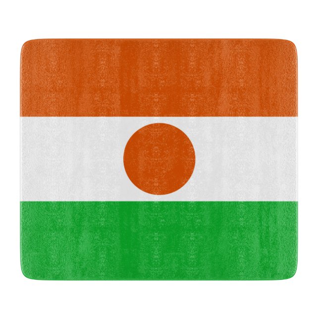 Tabla De Cortar Bandera de Níger (país africano) (Anverso)