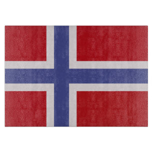 Tabla De Cortar Bandera de Noruega