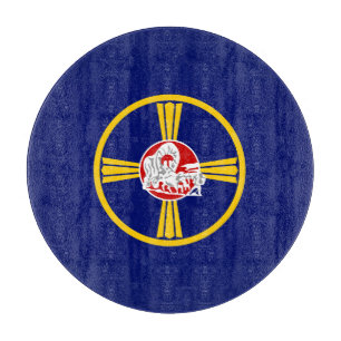 Tabla De Cortar Bandera de Omaha (Nebraska)