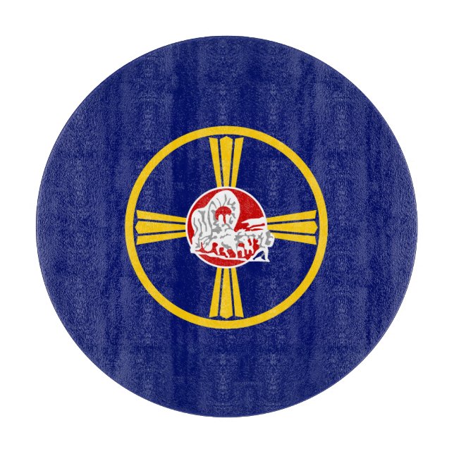Tabla De Cortar Bandera de Omaha (Nebraska) (Anverso)