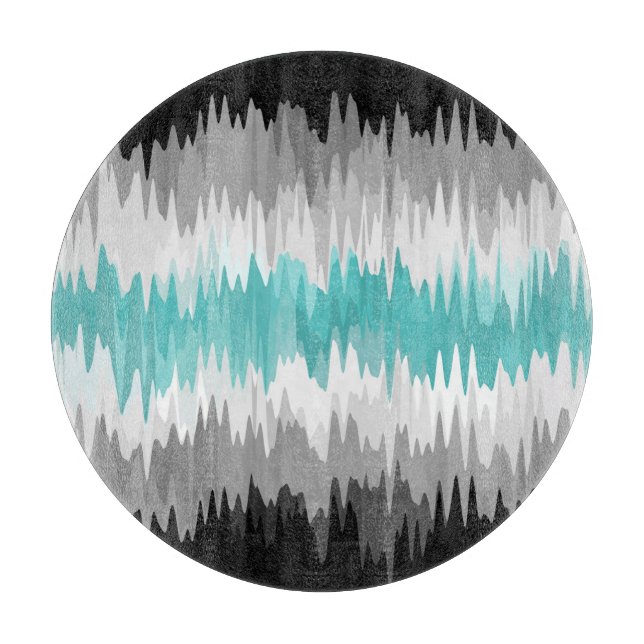 Tabla De Cortar Bandera de Orgullo Libramasculino Boho Funky Ondul (Anverso)