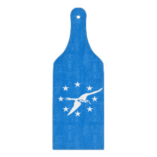 Tabla De Cortar Bandera de paleta de corte de vidrio de Corpus Chr