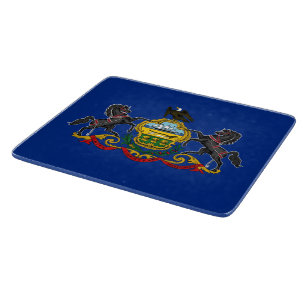 Tabla De Cortar Bandera de Pensilvania