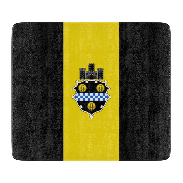 Tabla De Cortar Bandera de Pittsburgh (Pennsylvania) (Anverso)
