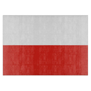 Tabla De Cortar Bandera de Polonia
