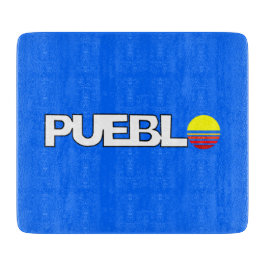 Tabla De Cortar Bandera de Pueblo (Colorado)