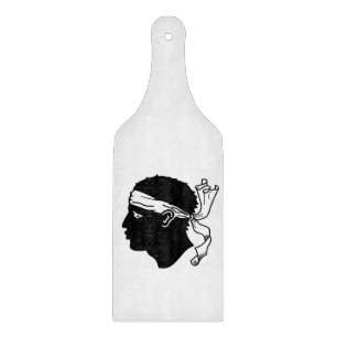 Tabla De Cortar Bandera de remo de tablero de vidrio de Córcega, F