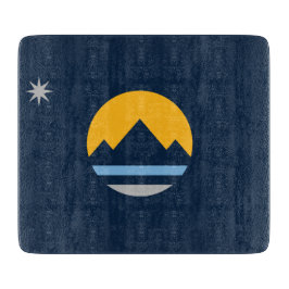 Tabla De Cortar Bandera de Reno (Nevada City)