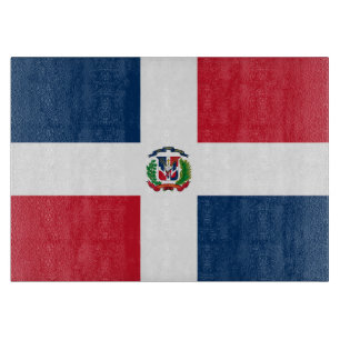 Tabla De Cortar Bandera de República Dominicana