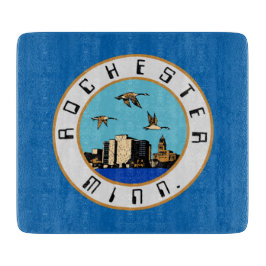 Tabla De Cortar Bandera de Rochester (Minnesota)