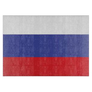 Tabla De Cortar Bandera de Rusia