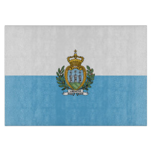 Tabla De Cortar Bandera de San Marino