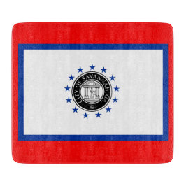 Tabla De Cortar Bandera de Savannah (Georgia)