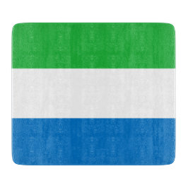 Tabla De Cortar Bandera de Sierra Leona