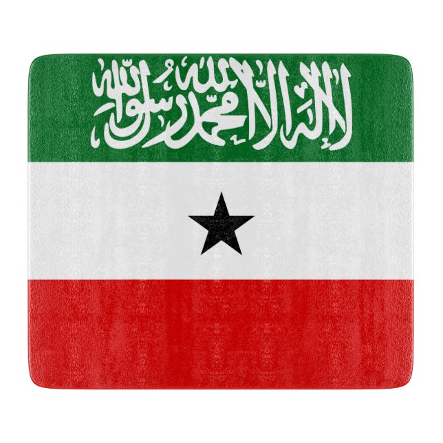 Tabla De Cortar Bandera de Somaliland (Anverso)