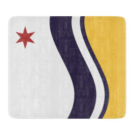 Tabla De Cortar Bandera de South Bend (Indiana)