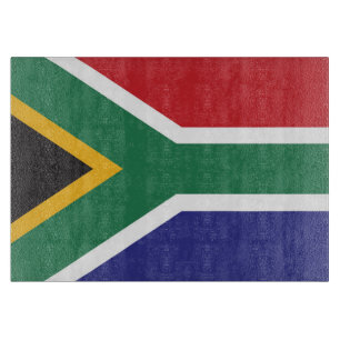 Tabla De Cortar Bandera de Sudáfrica