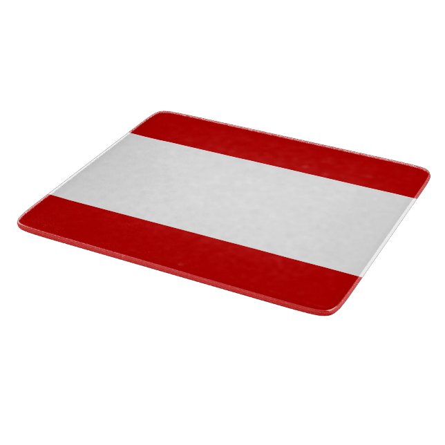Tabla De Cortar Bandera de Tahití (Borde)
