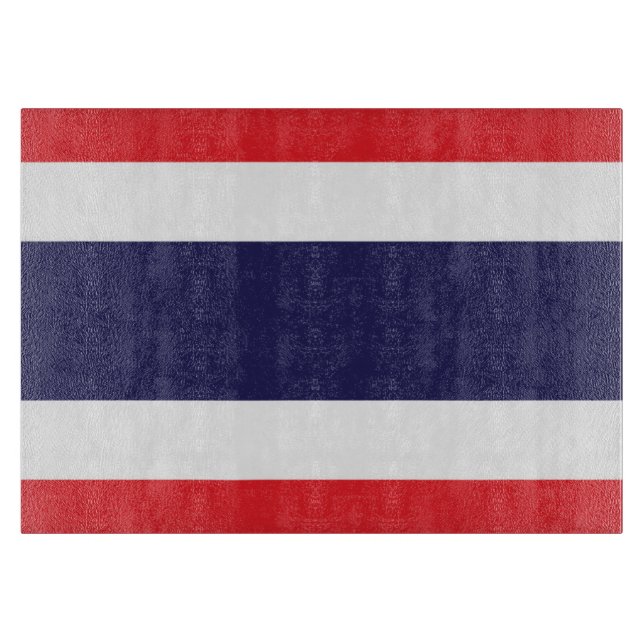 Tabla De Cortar Bandera de Tailandia (Anverso)