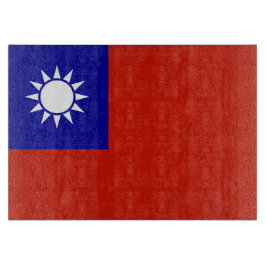 Tabla De Cortar Bandera de Taiwán