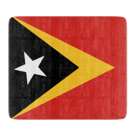 Tabla De Cortar Bandera de Timor Oriental