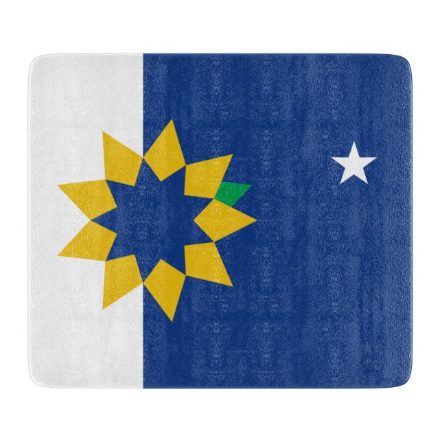 Tabla De Cortar Bandera de Topeka (Kansas) (Anverso)
