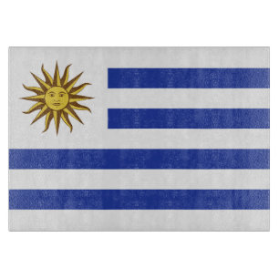 Tabla De Cortar Bandera de Uruguay