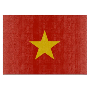 Tabla De Cortar Bandera de Vietnam
