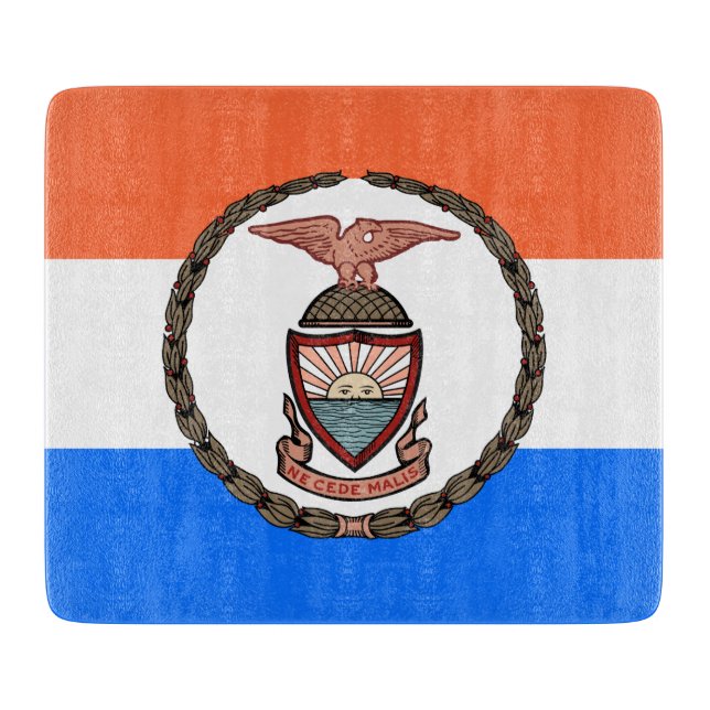 Tabla De Cortar Bandera del Bronx (barrio de Nueva York) (Anverso)