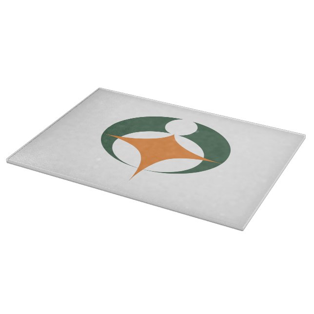 Tabla De Cortar Bandera del Koga, Shiga, Japón (Borde)