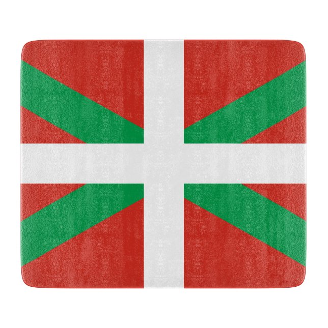 Tabla De Cortar Bandera del País Vasco (Anverso)