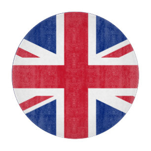 Tabla De Cortar Bandera del Reino Unido