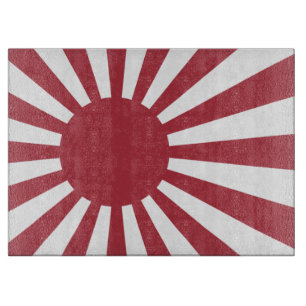 Tabla De Cortar Bandera del Sol Naciente Imperial Japonés, Edo a l