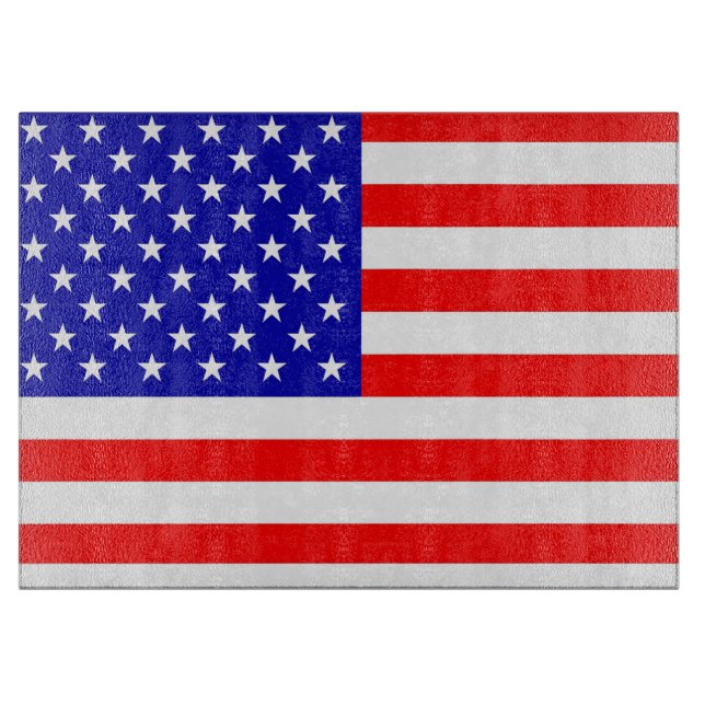 Tabla De Cortar Bandera estadounidense 4 (Anverso)