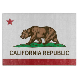 Tabla De Cortar Bandera estatal de California, Estados Unidos