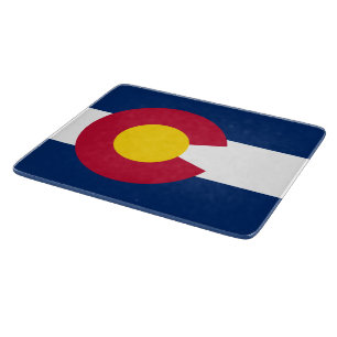 Tabla De Cortar Bandera Estatal de Colorado