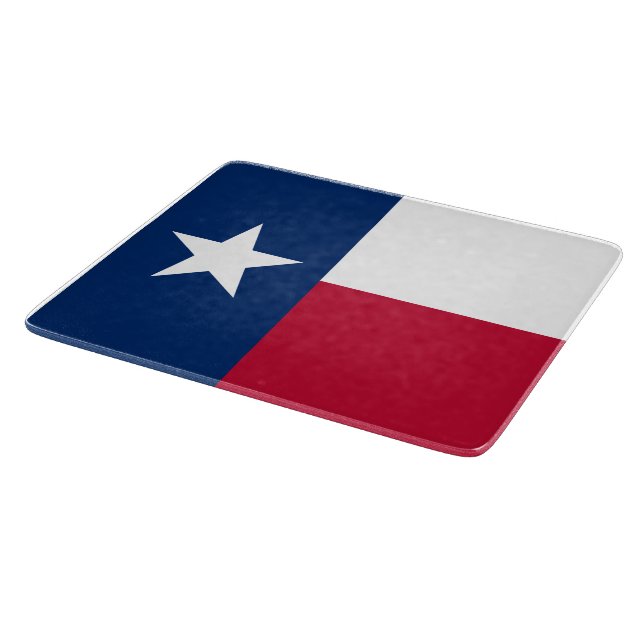 Tabla De Cortar Bandera Estatal de Texas (Texas) (Borde)