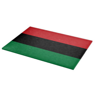 Tabla De Cortar Bandera Panafricana de la UNIA