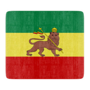 Tabla De Cortar Bandera rastafari (Rastafarianismo) (Rasta)