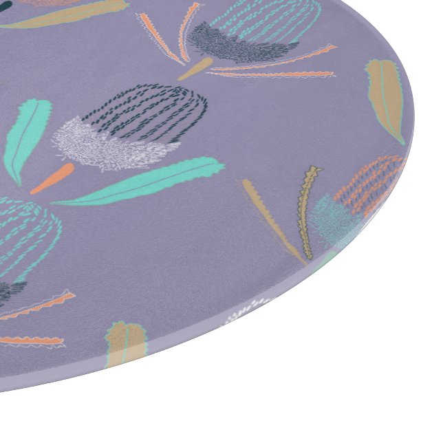 Tabla De Cortar Banksia Lilac (Borde)