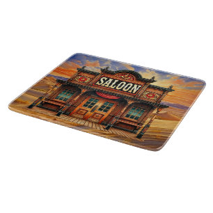Tabla De Cortar Bar de mancaverna Guay Western Saloon