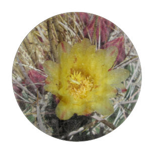 Tabla De Cortar Barrel Cactus Fishgancho Amarillo