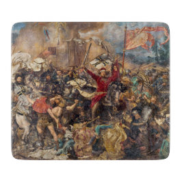 Tabla De Cortar Batalla de Grunwald (Escena Militar Medieval) (Gue